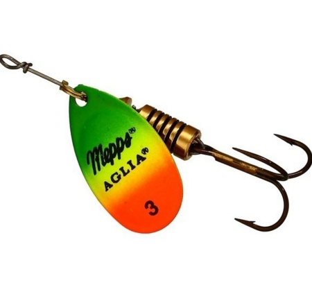 Блесна Mepps Aglia col. Fluo Tiger 3,5g 5644 фото