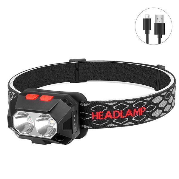 Ліхтар налобний PLD-SL02-XPG(white+red) Motion Sensor 105759 фото Ліхтар налобний PLD-SL02-XPG(white+red) Motion Sensor 105759 фото
