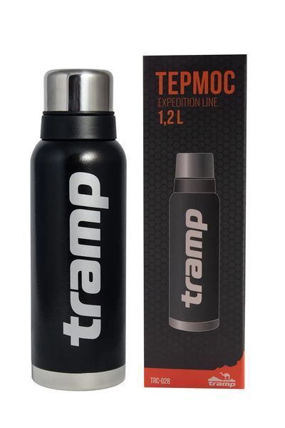 Термос Tramp Expedition Line 1,2 л черный 5730 фото