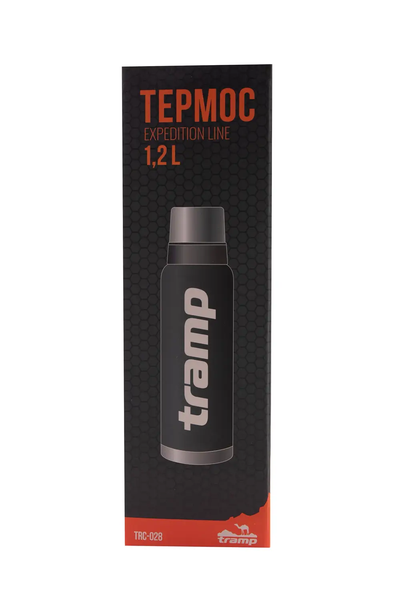 Термос Tramp Expedition Line 1,2 л черный 5730 фото