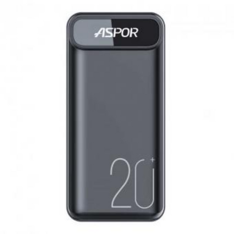 Повербанк Power Bank Aspor A396 20000mAh 22.5W/PD USB-C 104865 фото