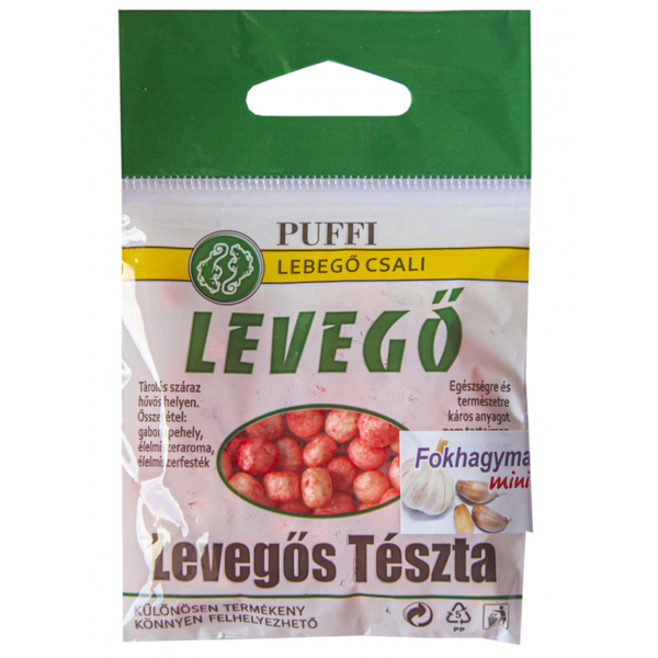 Повітряне тісто (Levegos teszta) PUFFI LEVEGO Fokhagyma (часник) mini 112647 фото Повітряне тісто (Levegos teszta) PUFFI LEVEGO Fokhagyma (часник) mini 112647 фото