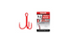 Крючок тройной Fishing ROI Treble Hook T-2 Red №8 9940 фото 2