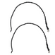 Фидерный отвод для поводка эластичный сверток Elastic Twisted Feeder Rigs Soft 14cm 78153 фото 1