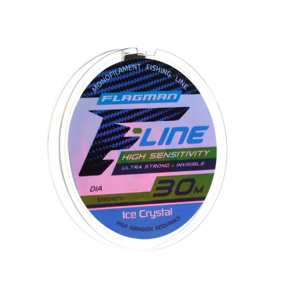 Жилка Flagman F-LINE Ice Crystal 30m 0.10mm 105671 фото Жилка Flagman F-LINE Ice Crystal 30m 0.10mm 105671 фото