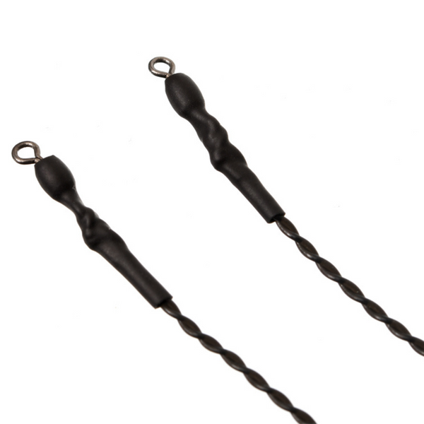 Фідерне відведення для повідця еластична скрутка Elastic Twisted Feeder Rigs Hard 15cm 78155 фото