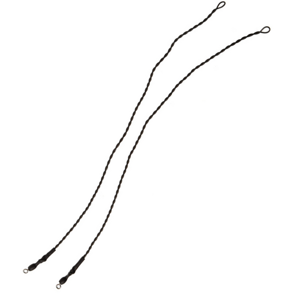 Фідерне відведення для повідця еластична скрутка Elastic Twisted Feeder Rigs Hard 15cm 78155 фото