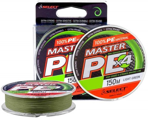 Шнур Select Master PE x4 150m 0.20mm col. Dark-Green 76533 фото