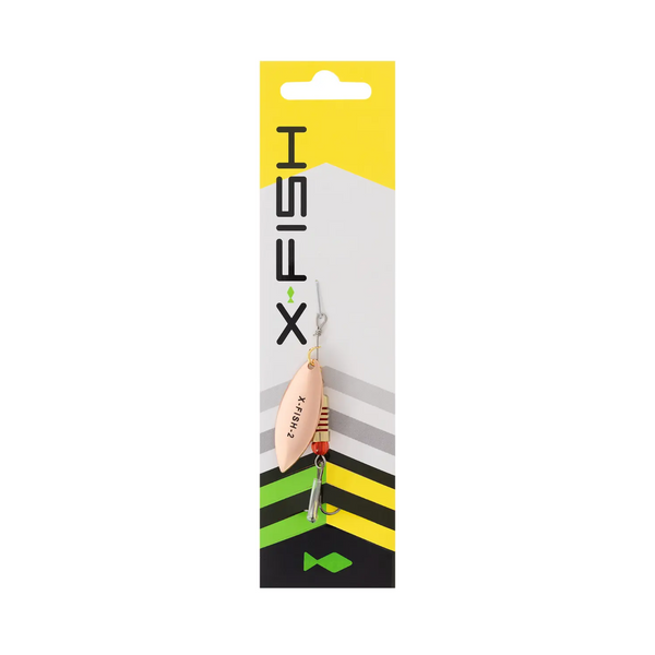 Блесна X-Fish Rampage №2 7g Copper 111040 фото Блесна X-Fish Rampage №2 7g Copper 111040 фото