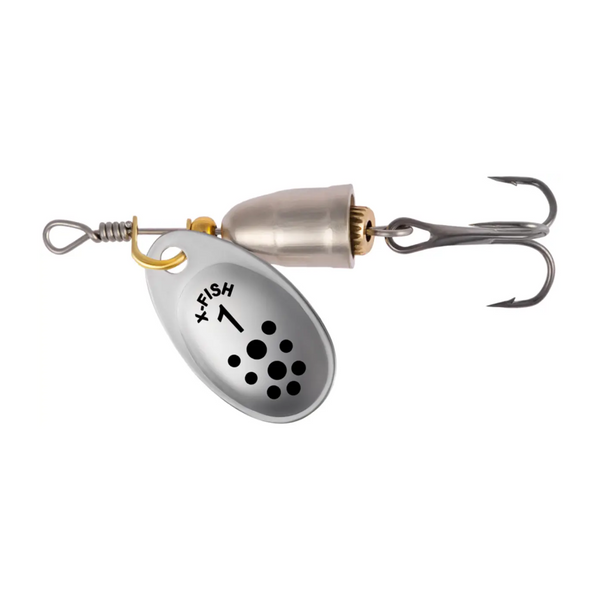 Блесна X-Fish Wolf №1 4g Silver 110986 фото Блесна X-Fish Wolf №1 4g Silver 110986 фото