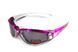 Очки защитные с уплотнителем Global Vision FlashPoint Pink-Silver (silver mirror) зеркальные серые 1ФЛЕШ-Ц20 фото 1