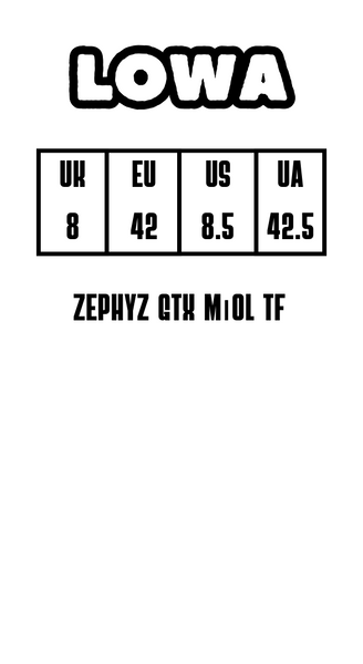 Берці Lowa Zephyz GTX Mіol Tf Олива р-р42 13555 фото