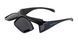 Очки поляризационные BluWater Flip-IT Polarized (gray) серые 4ФЛИП-20П фото 2