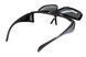 Очки поляризационные BluWater Flip-IT Polarized (gray) серые 4ФЛИП-20П фото 3