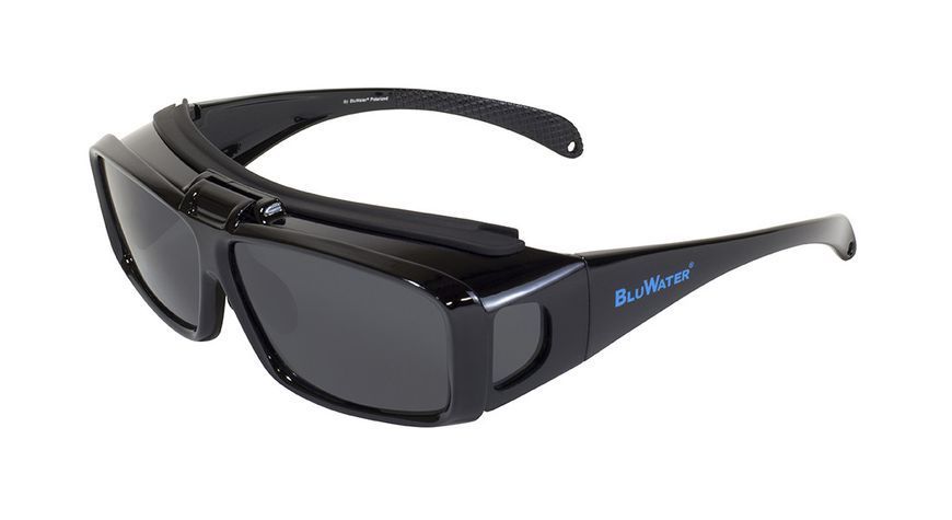 Очки поляризационные BluWater Flip-IT Polarized (gray) серые 4ФЛИП-20П фото Очки поляризационные BluWater Flip-IT Polarized (gray) серые 4ФЛИП-20П фото