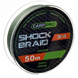 Шок лідер Carp Pro Плетений PE 4х 20lb 50m Green 104248 фото 1