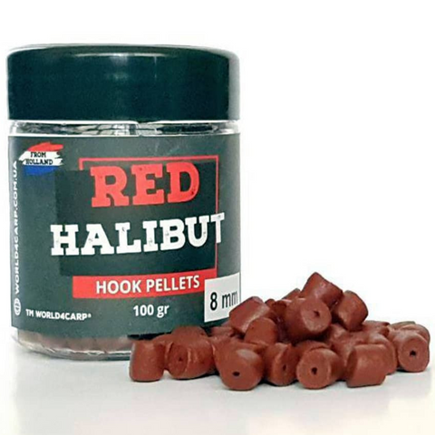 Пеллетс насадочний World4Carp Red Halіbut Hook 8mm 100g 11297 фото