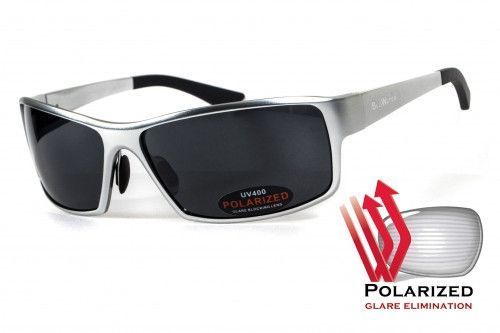 Очки поляризационные BluWater Alumination-1 Silver Polarized (gray) серые 4АЛЮМ1-С20П фото Очки поляризационные BluWater Alumination-1 Silver Polarized (gray) серые 4АЛЮМ1-С20П фото