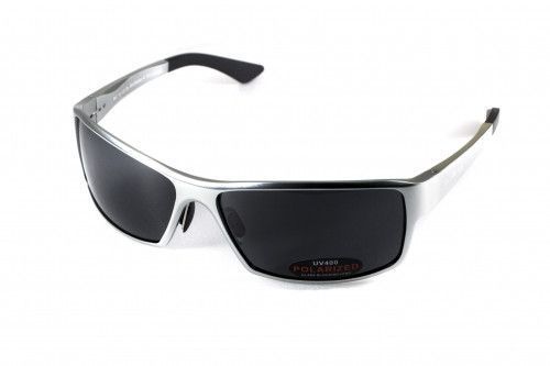 Очки поляризационные BluWater Alumination-1 Silver Polarized (gray) серые 4АЛЮМ1-С20П фото Очки поляризационные BluWater Alumination-1 Silver Polarized (gray) серые 4АЛЮМ1-С20П фото
