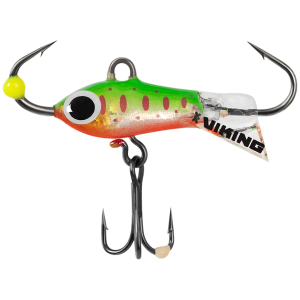 Балансир Viking Fishing Yeti Ice Jig 15mm 1.5g #27 Trout Green 112166 фото Балансир Viking Fishing Yeti Ice Jig 15mm 1.5g #27 Trout Green 112166 фото