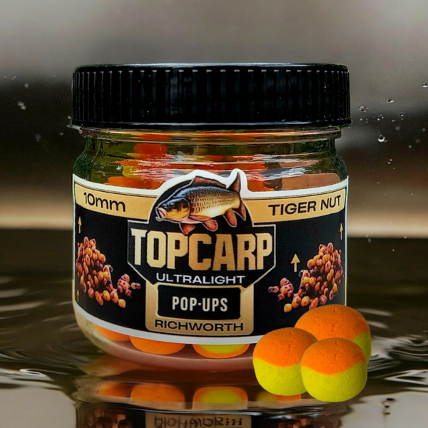 Бойли TopCarp Ultralight Pop-Up 10mm 45g Tiger Nut 78212 фото