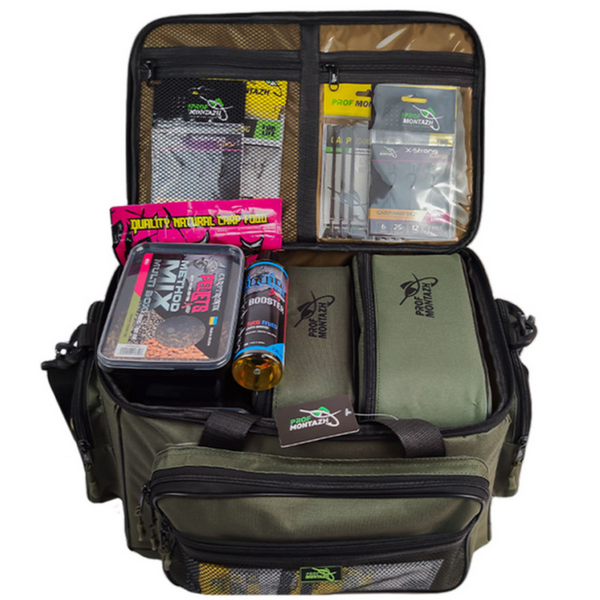 Сумка рыболовная ProfMontazh BIG CARP 35L 104155 фото