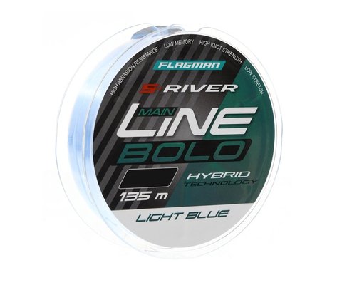 Волосінь Flagman S-River Bolo 0.22mm 135m Light Blue 104675 фото