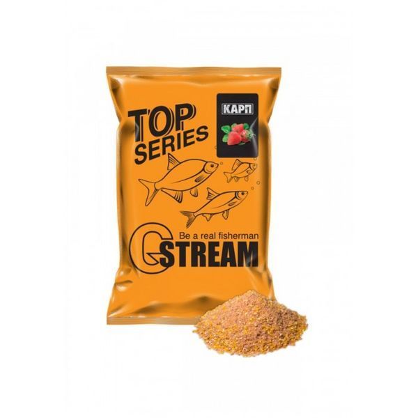 Прикормка G.Stream Top Series Карп - Клубника 1000g 161 фото