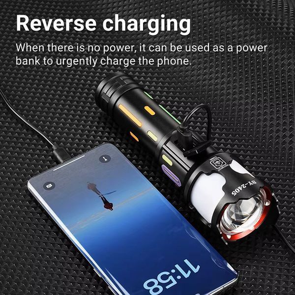 Фонарь NIGHT VISION FLUORESCENCE BL-2405-TG power bank 105752 фото Фонарь NIGHT VISION FLUORESCENCE BL-2405-TG power bank 105752 фото