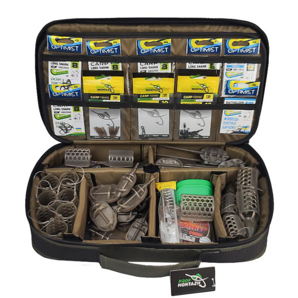 Сумка-органайзер Profmontazh Tackle Bag FFС для монтажів та годівниць 104161 фото Сумка-органайзер Profmontazh Tackle Bag FFС для монтажів та годівниць 104161 фото