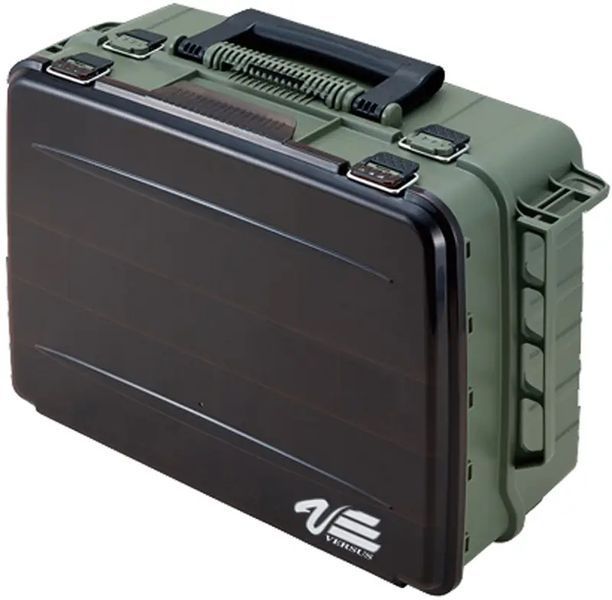 Ящик Meiho Versus VS-3078 430x295x186mm col. green camo 108423 фото Ящик Meiho Versus VS-3078 430x295x186mm col. green camo 108423 фото