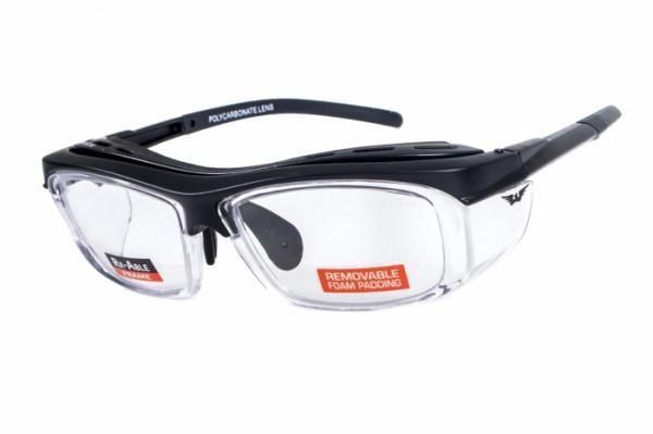 Спортивная оправа под диоптрии Global Vision RX-F (rx-able) (clear) прозрачные 1RX-F-10 фото