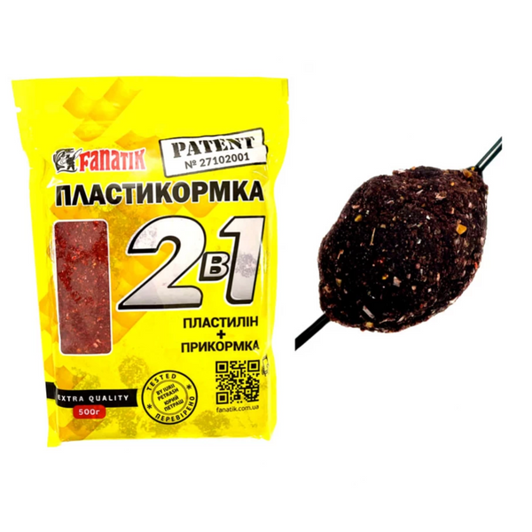 Пластикормка Fanatik Слива 500g 76093 фото Пластикормка Fanatik Слива 500g 76093 фото