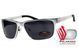 Окуляри поляризаційні BluWater Alumination-2 Silver Polarized (gray) чорні в сріблястій оправі 4АЛЮМ2-С20П фото 1