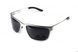 Окуляри поляризаційні BluWater Alumination-2 Silver Polarized (gray) чорні в сріблястій оправі 4АЛЮМ2-С20П фото 4