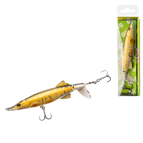 Воблер Goss T-Pike Plopper 130F W16g Surface col.05 111569 фото Воблер Goss T-Pike Plopper 130F W16g Surface col.05 111569 фото