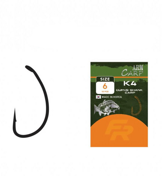 Крючок Fishing ROI Arm Carp K4 №6 14892 фото Крючок Fishing ROI Arm Carp K4 №6 14892 фото
