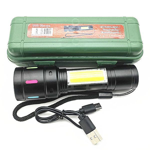 Фонарь NIGHT VISION FLUORESCENCE BL-627-TG+COB 105753 фото