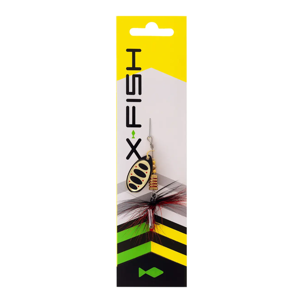 Блесна X-Fish Termite №2 4.5g Nikel gold 111127 фото