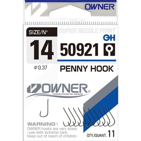 Гачок Owner Penny Hook 50921 №10 5539 фото
