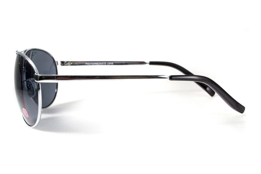 Бифокальные защитные очки Global Vision Aviator Bifocal (+2.5) (gray) серые 1АВИБИФ-Д2.5 фото