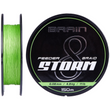 Шнур Brain Storm 8X 150м 0.10мм 5.9kg col. Lime