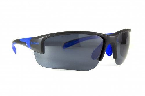 Окуляри поляризаційні BluWater Samson-3 Polarized (gray), чорні 4САМС3-20П фото