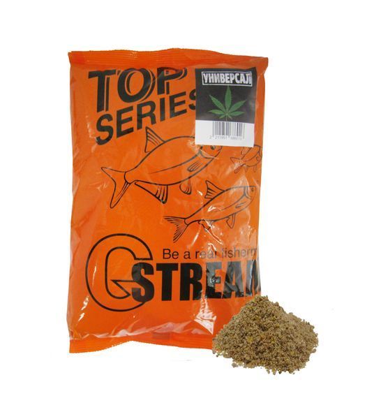 Прикормка G.Stream Top Serias Универсал - Конопля 1000g 4804 фото Прикормка G.Stream Top Serias Универсал - Конопля 1000g 4804 фото