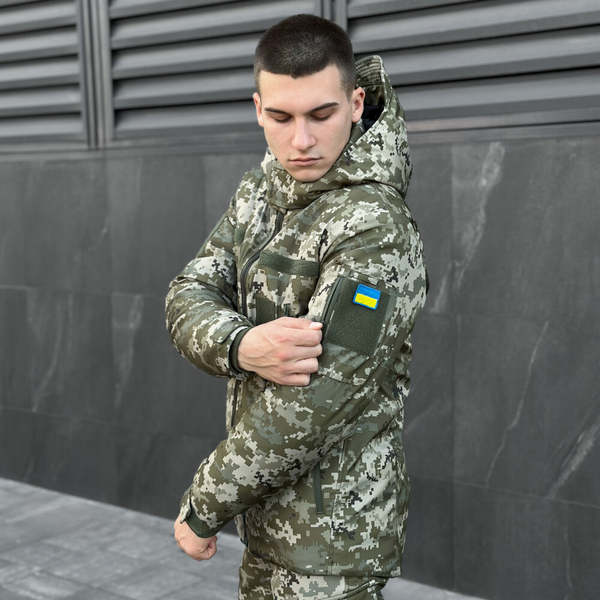 Куртка Pobedov Winter Jacket Motive Зима Піксель р-р 2XL 74873 фото
