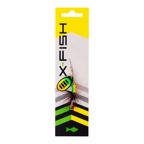 Блесна X-Fish Termite №2 4.5g Fire tiger 111132 фото