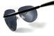 Окуляри біфокальні (захисні) Global Vision Aviator Bifocal (+3.0) (gray), чорні біфокальні лінзи в металевій оправі 1АВИБИФ-Д3.0 фото 4
