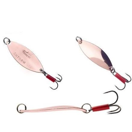 Блешня коливаюча Fishing ROI Shtorm col. Silver 14g 5679 фото
