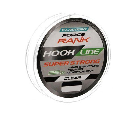Жилка Flagman Force Rank Hooklenght 0.18mm 25m 104664 фото