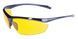 Очки защитные открытые Global Vision Lieutenant (yellow) желтые 1ЛЕИТ-30 фото 1